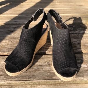 Esprit Slingback Platform Wedge Sandals